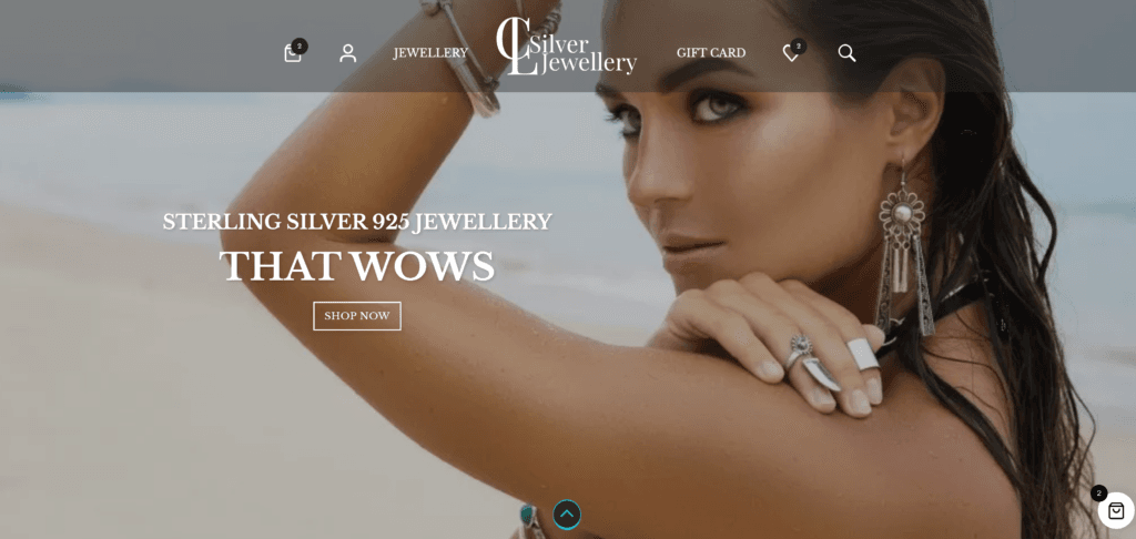 Woocoomerce Ecommerce Website Development Southend Essex CL Silver Jewellery