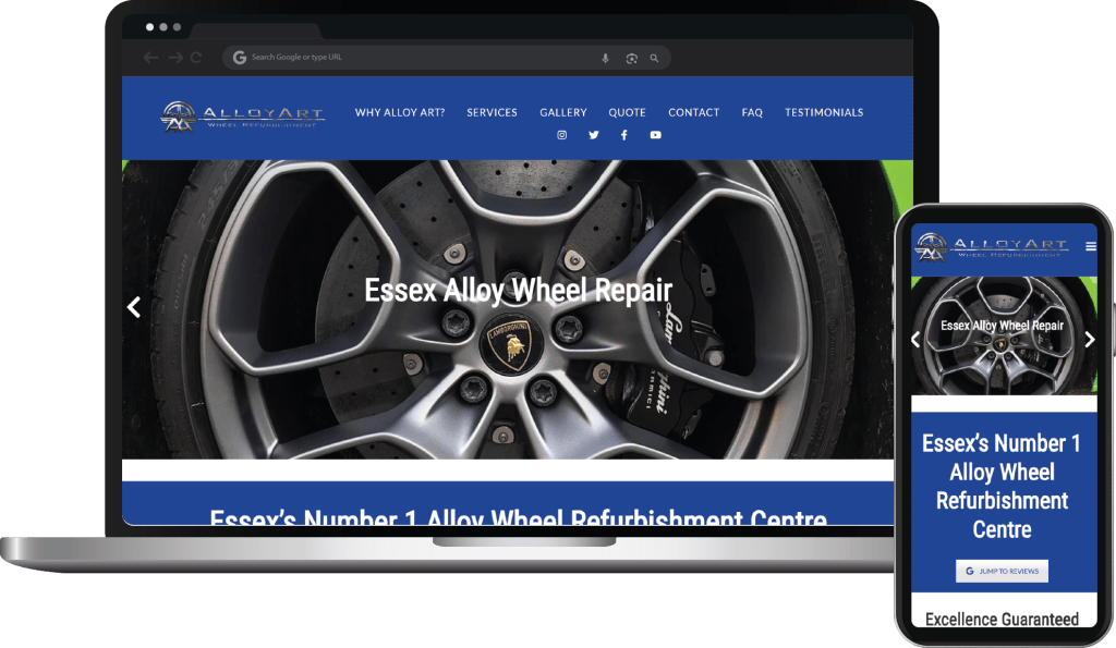 Web Design Case Study Cover Photo Alloy Art