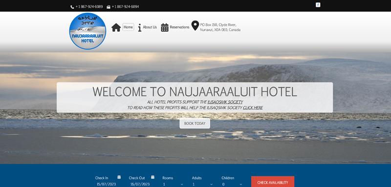 Web Design Case Study Cover Photo Clyde River Hotel