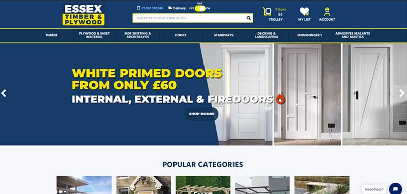 Web Design Case Study Cover Photo Essex TP