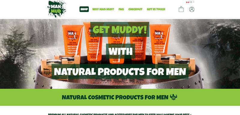 Web Design Case Study Cover Photo Man Mud
