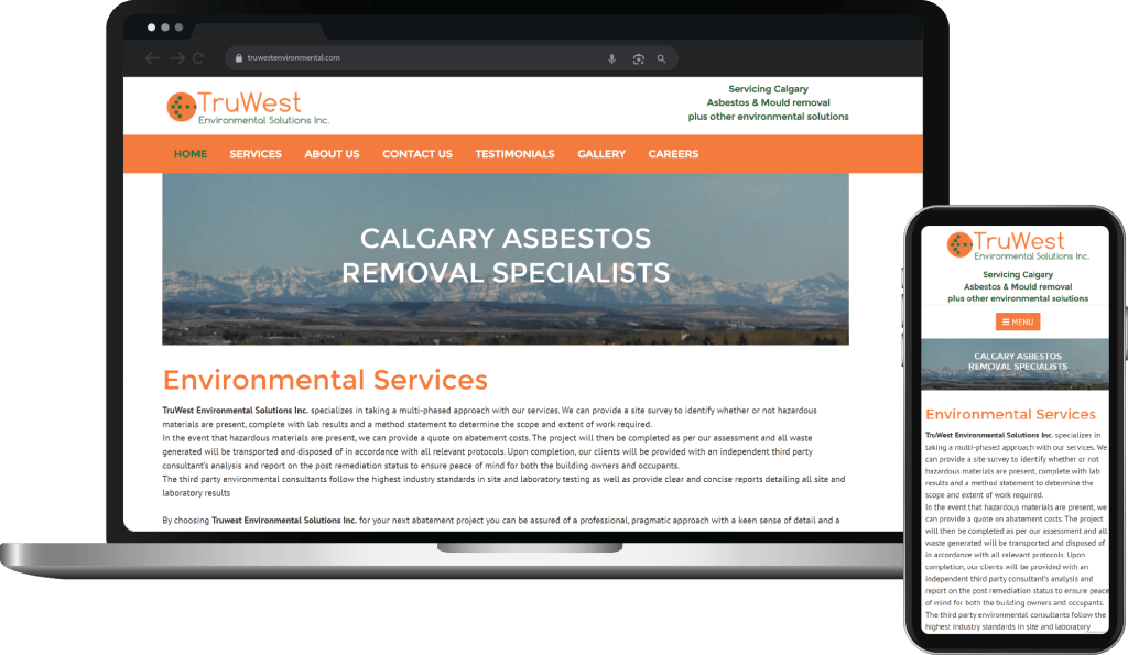 Web Design Case Study Cover Photo TruWest